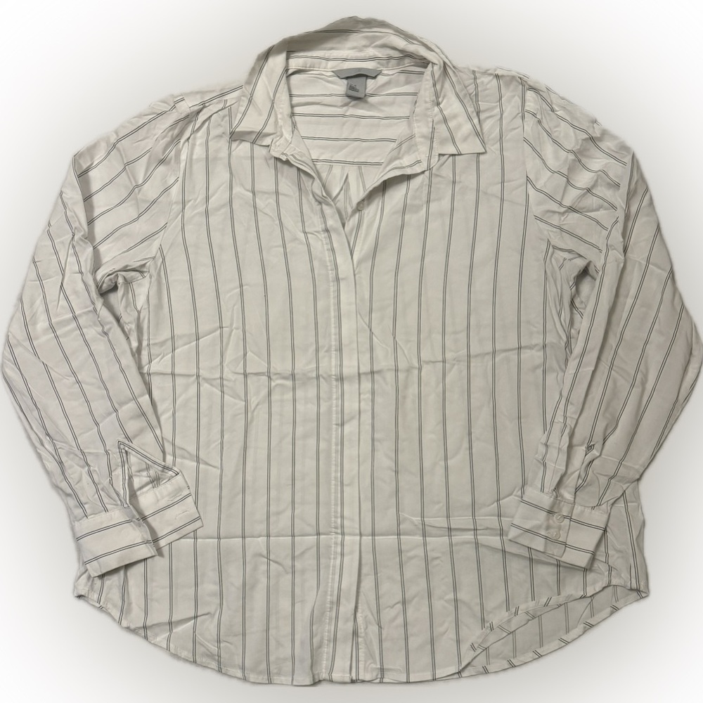 Striped Button Down Shirt
